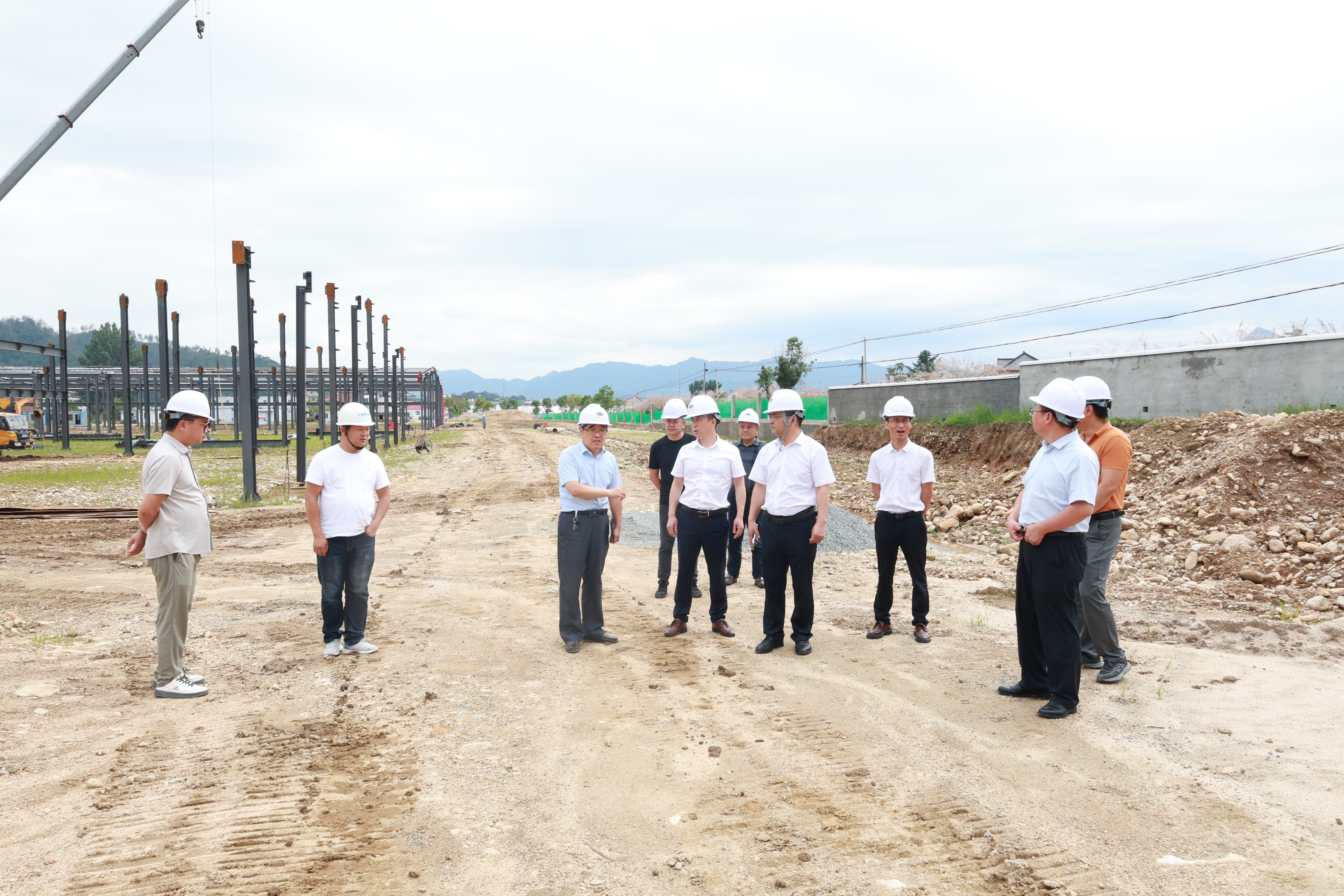 荣岳集团：调研重点项目 保障顺利投运